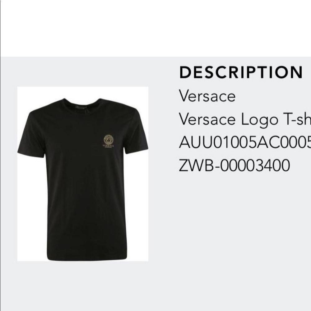 Versace Men Tshirt XS